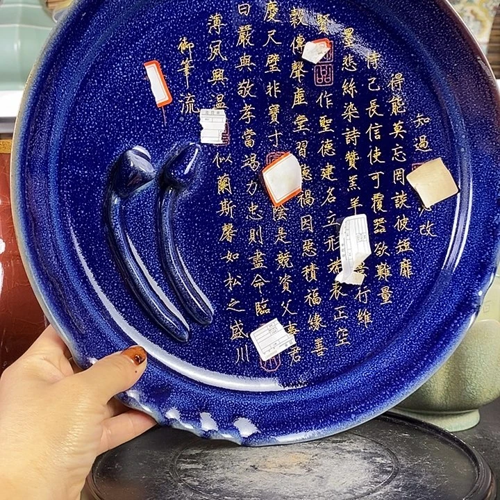 我***我摆件瓷器真的肯漂亮