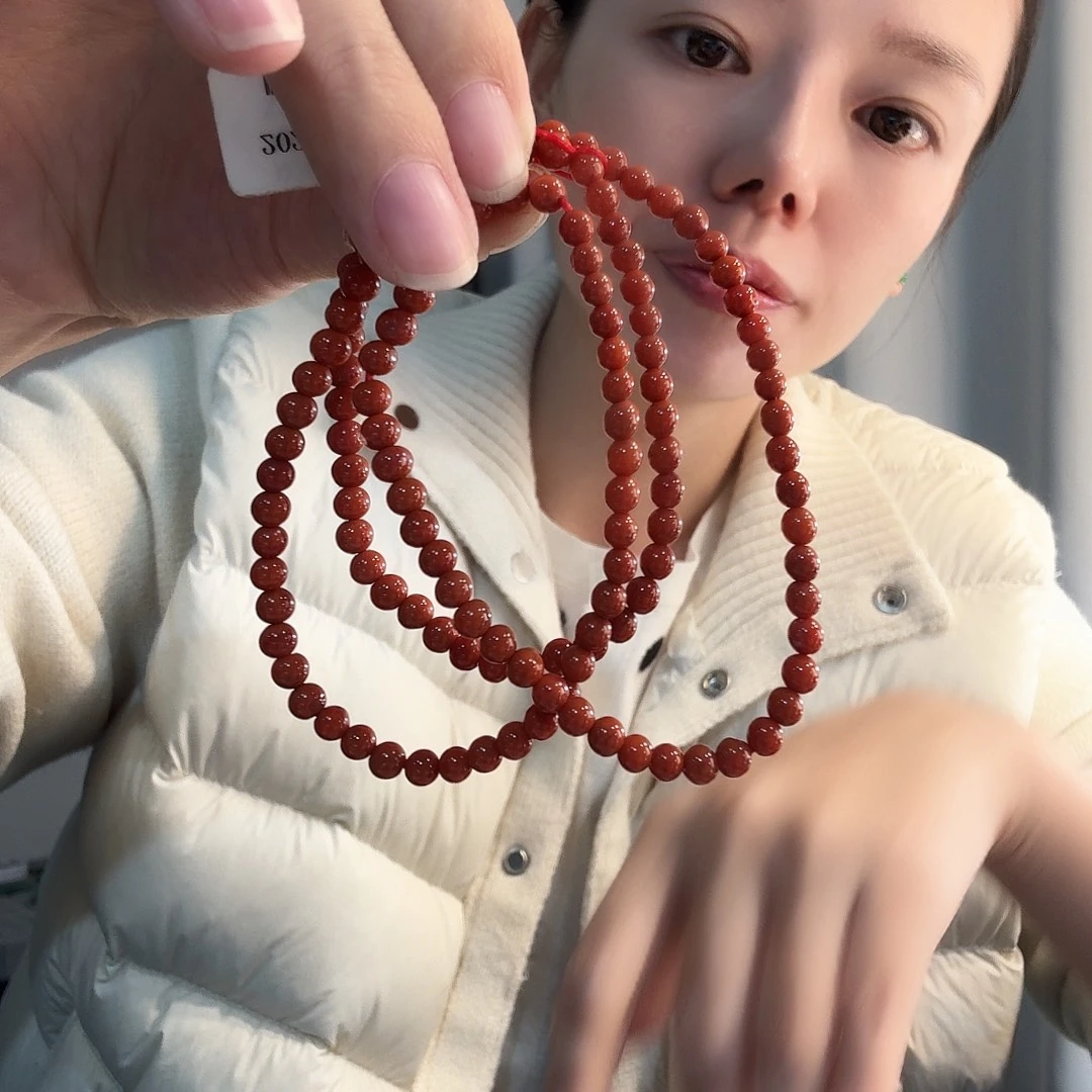 玛瑙/玉髓合金手串好看