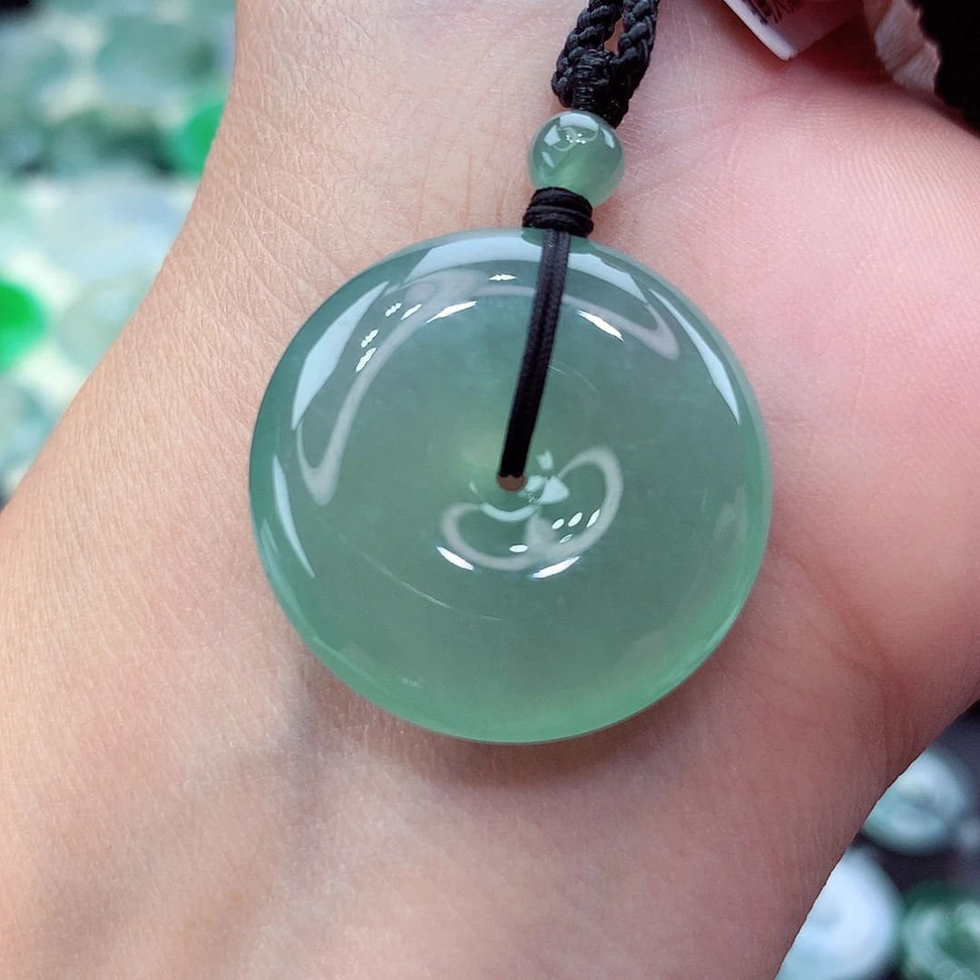 颈饰未镶嵌翡翠编号70尺寸26-6.6