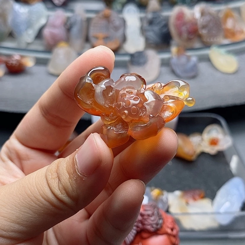 【闪购商品】未镶嵌吊坠定制玛瑙