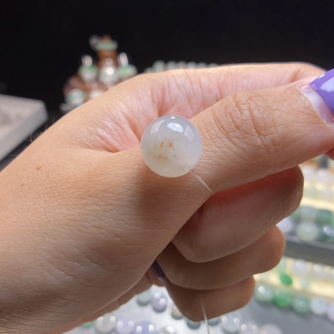 翡翠未镶嵌颈饰11.6洒金福利款