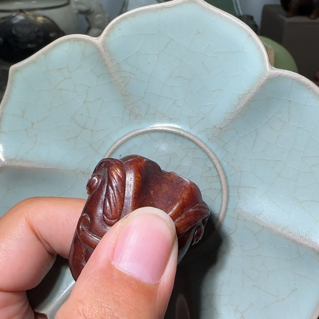 摆件静**欢富贵荣华瓷器摆件