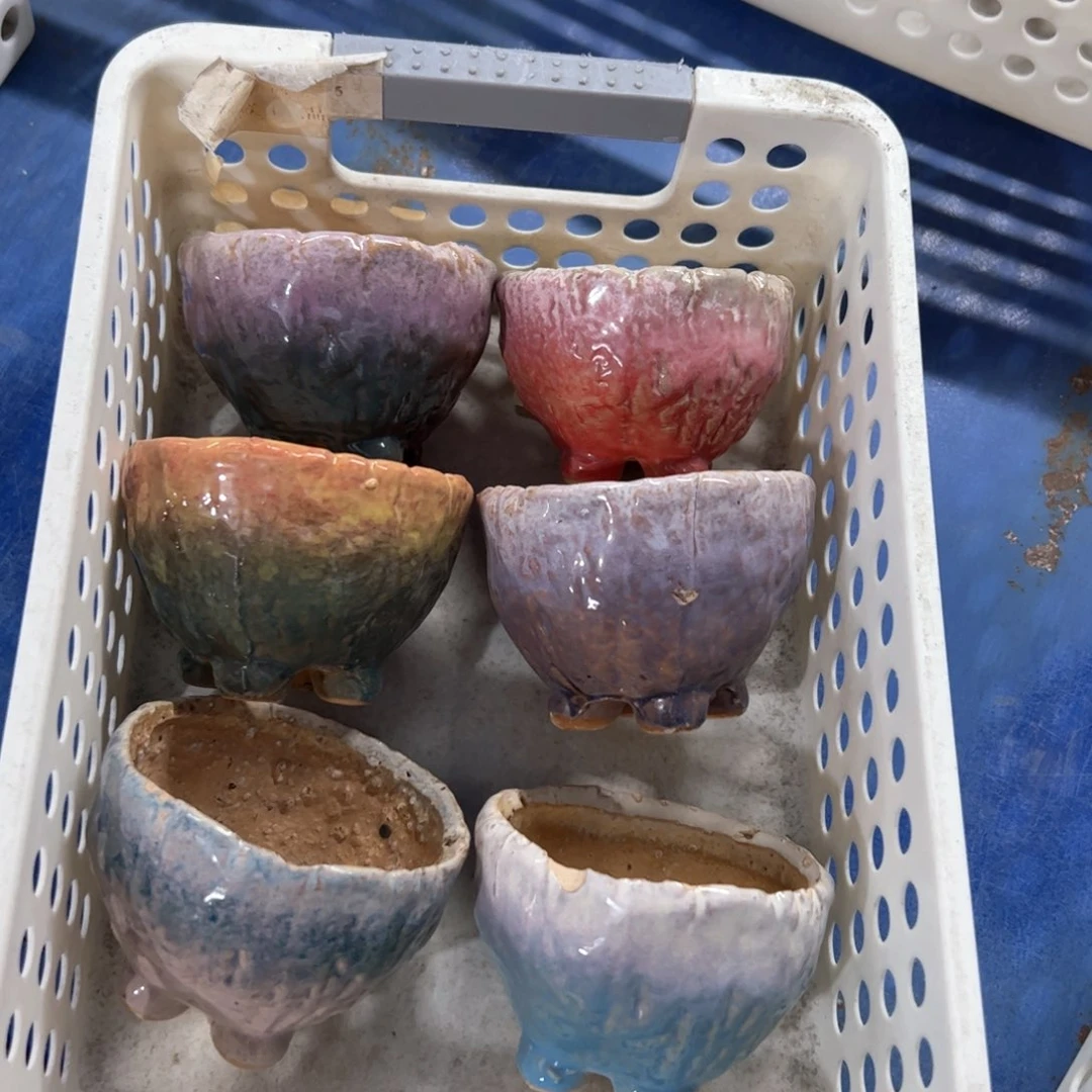 陶瓷多肉小花盆@@3