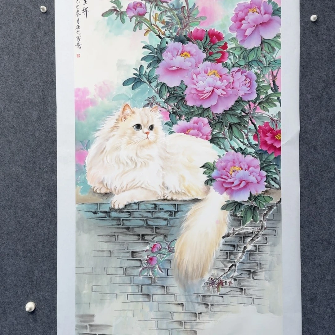 国画国画作品山水花鸟