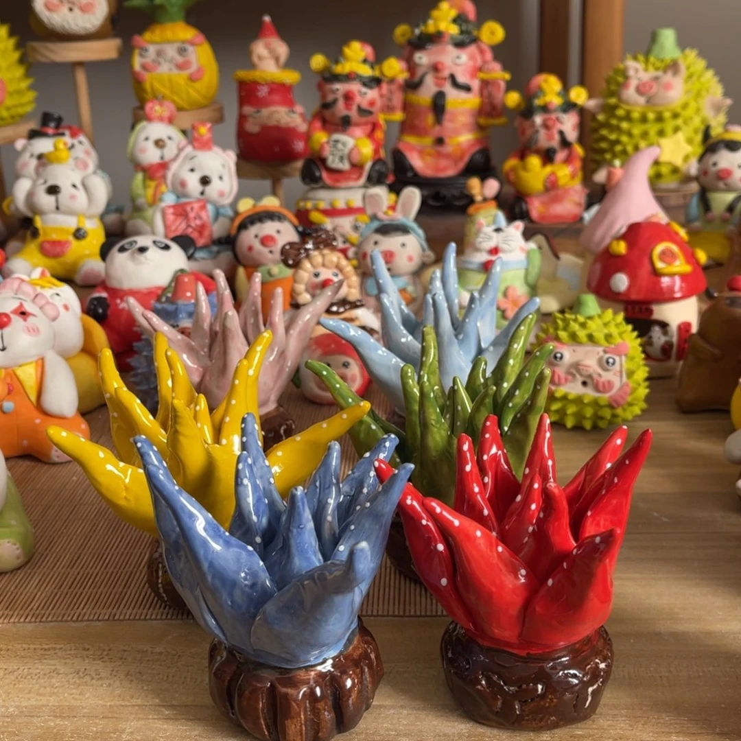 【闪购商品】摆件月****6景德镇陶瓷手作