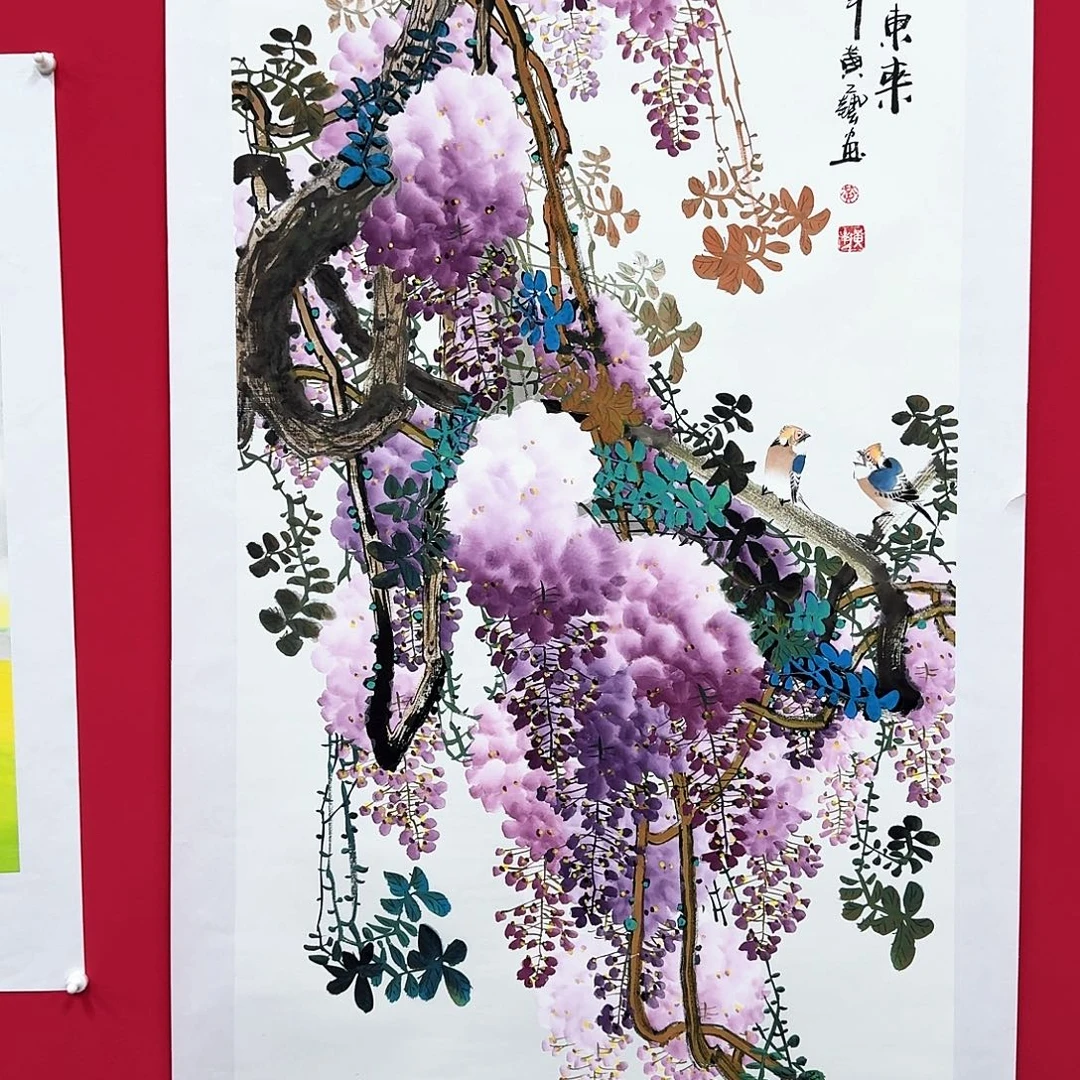 国画黄艺老师精品8平尺