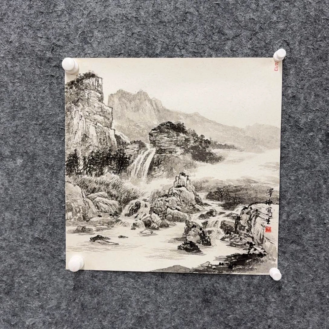 国画国画作品WZP老师