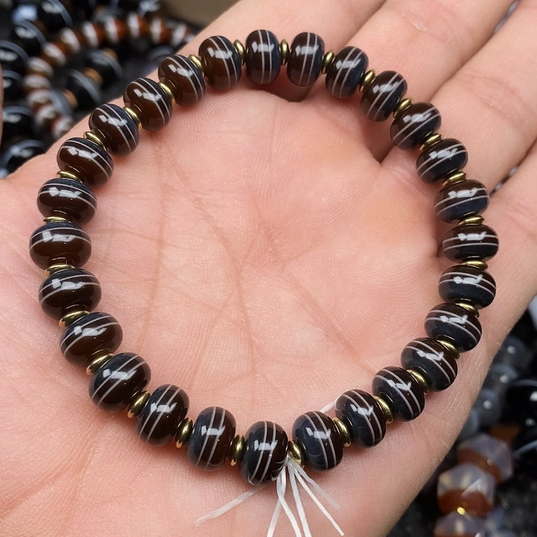 玛瑙/玉髓未镶嵌手链