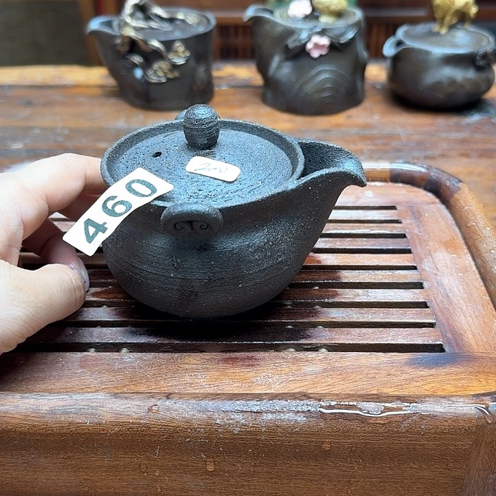纯手工制作粗陶茶具
