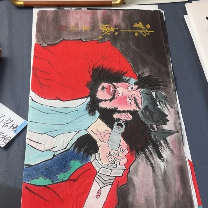 国画禅意画纯手绘作品