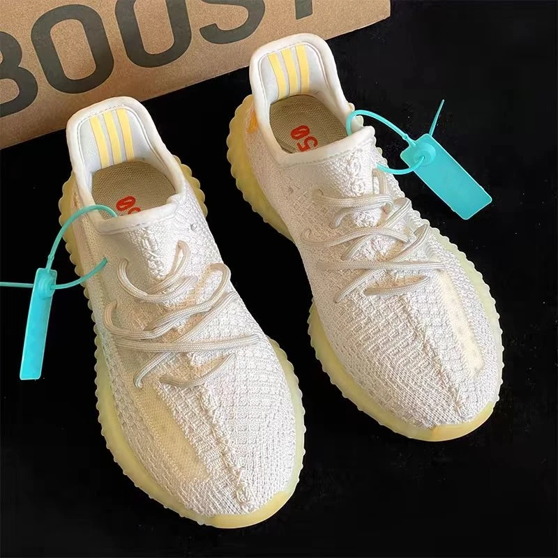 YZEI YEEZY奢椰子350官网旗舰店正品白黄变男款女新款真爆运动鞋