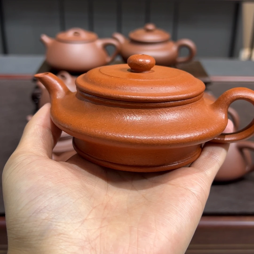 用***4宜兴紫砂壶泡茶喝