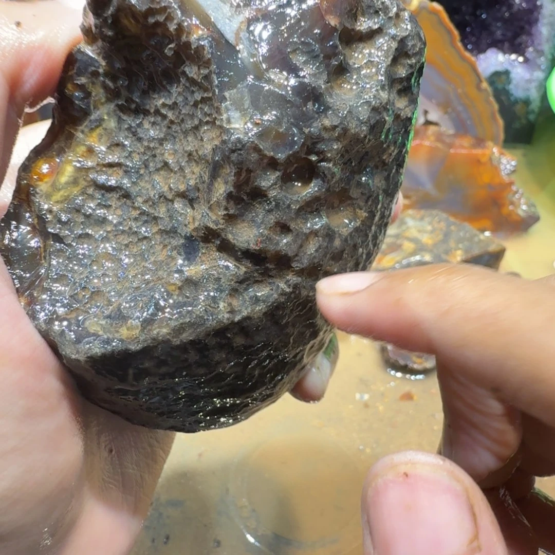 未镶嵌玛瑙/玉髓珠宝半成品