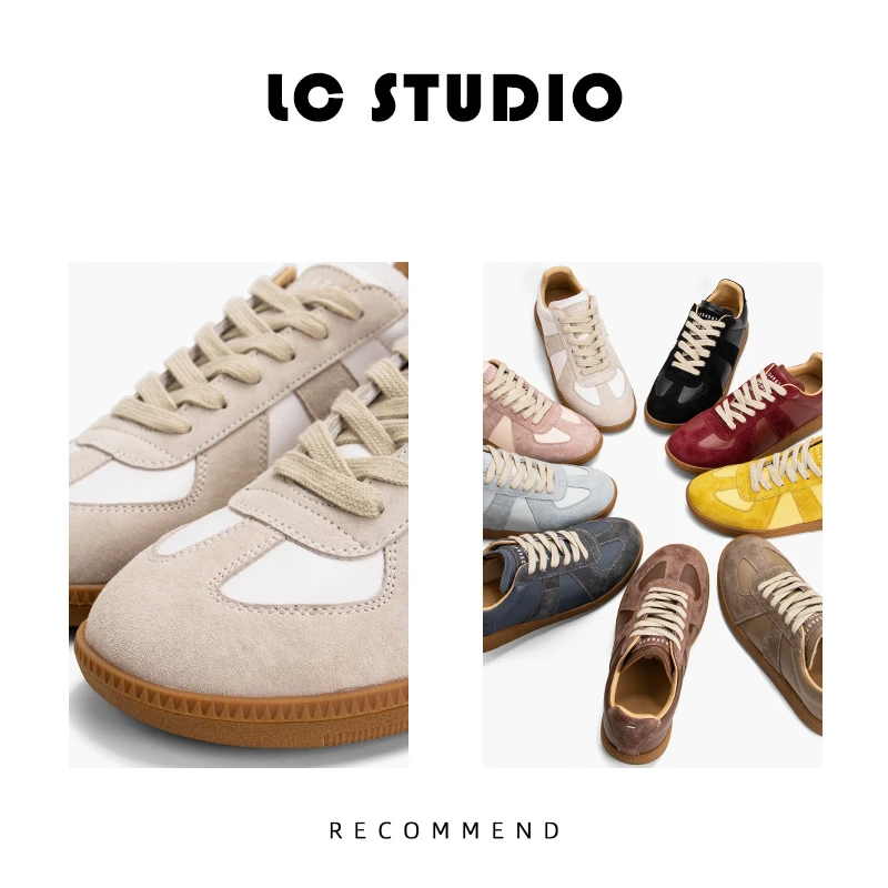 【老曹说鞋】经典德训鞋休闲运动风鞋欧若风舒适透气真皮小单鞋女