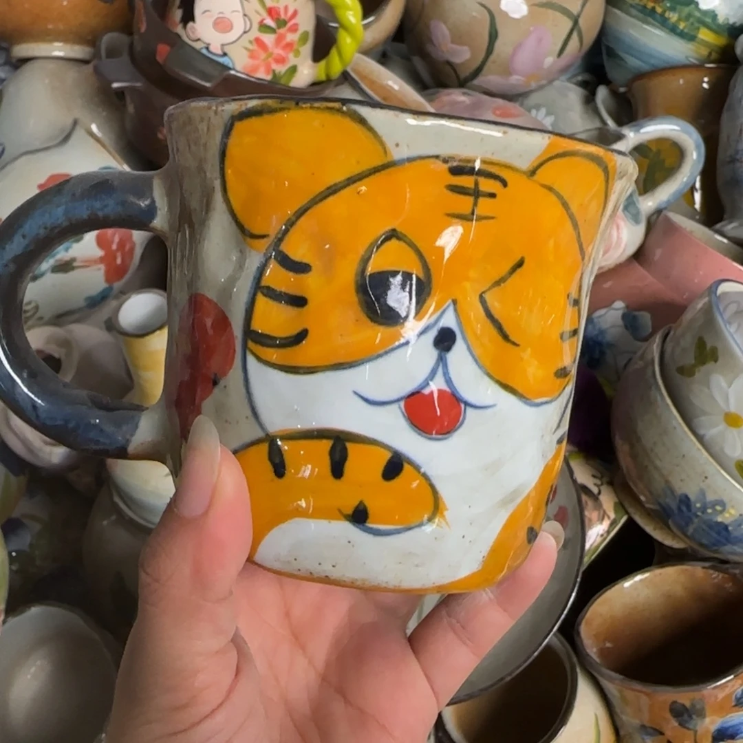 景德镇釉下彩陶瓷微瑕203