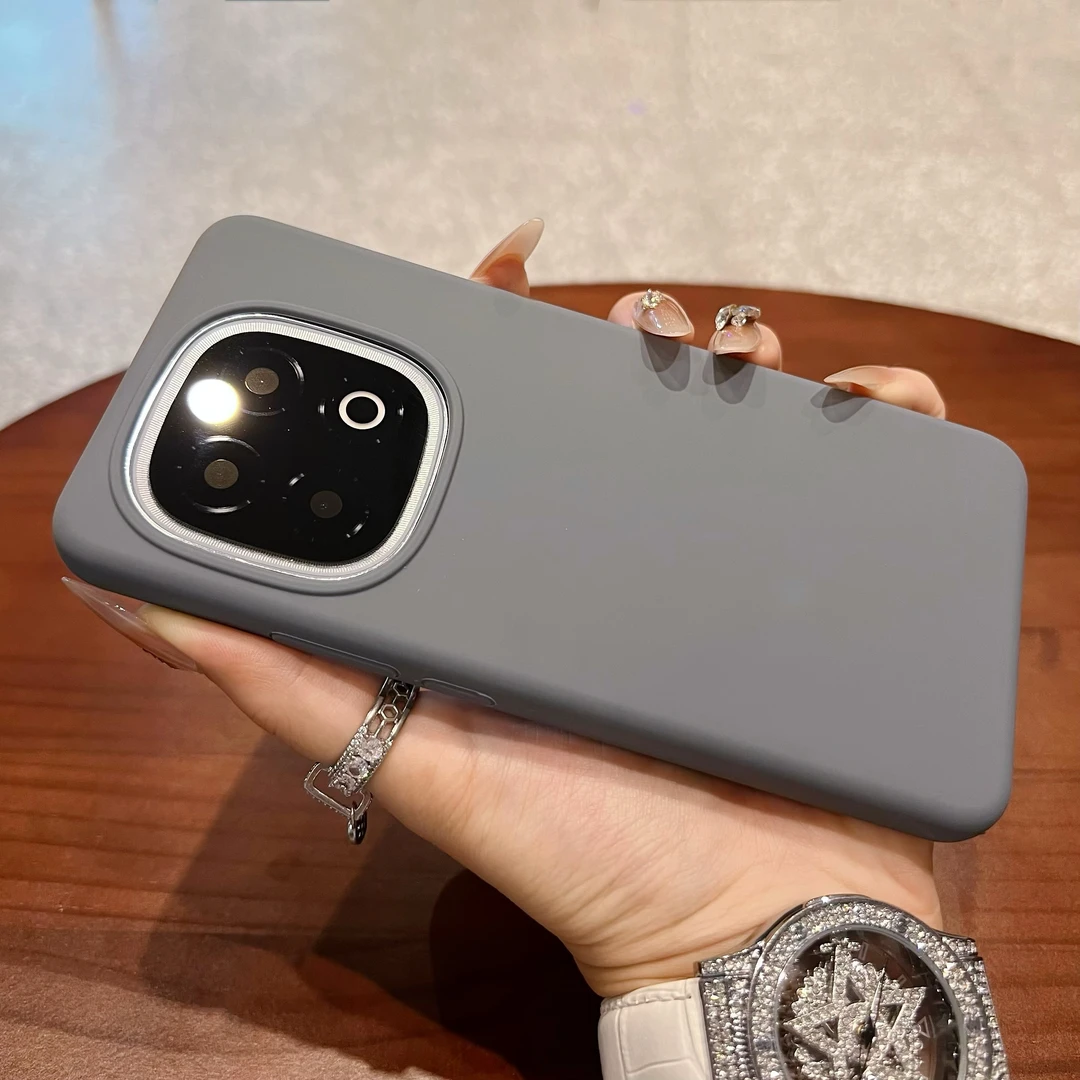 软糯不发黄适用iQOO13液态硅胶手机壳爱酷13高级感大孔iqoo12防摔