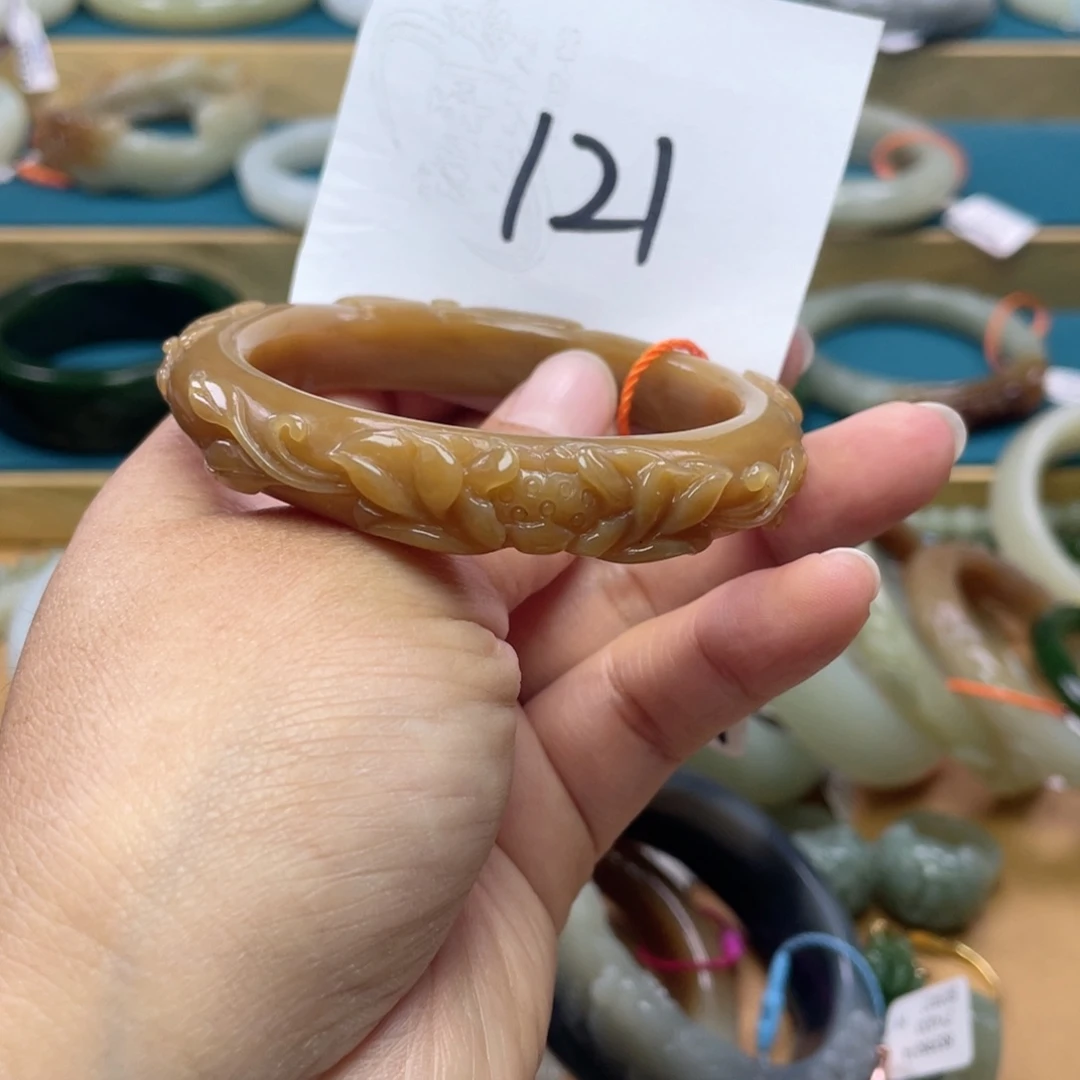未镶嵌手镯和田玉圈口55