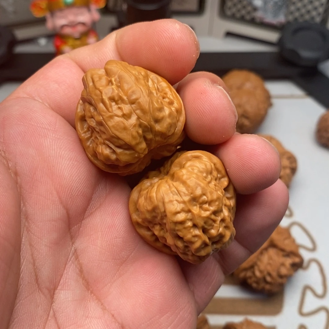 B***！把件文玩核桃全品蛙蛙31尺放漏