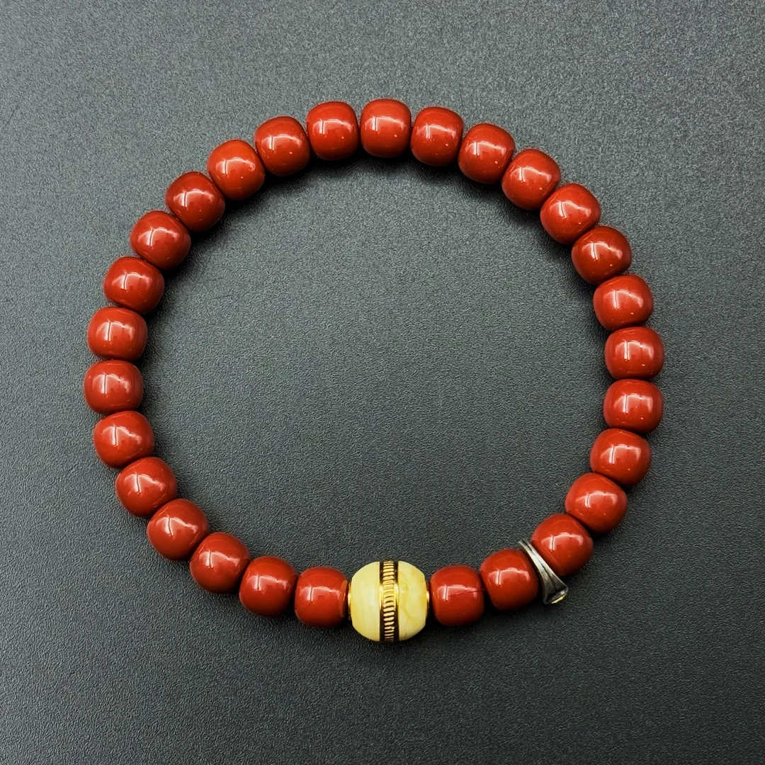 小天出品·5S系列瓦西天花板单圈南红手串（多样性发货）