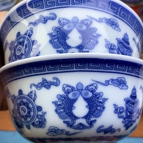 景德镇陶瓷藏式茶碗