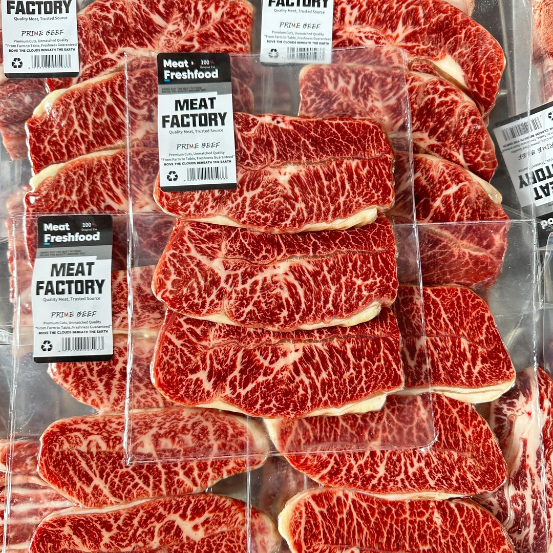 原切牛排澳洲558金和牛M8-9+板腱牡蛎肉片 香嫩可口 煎烤