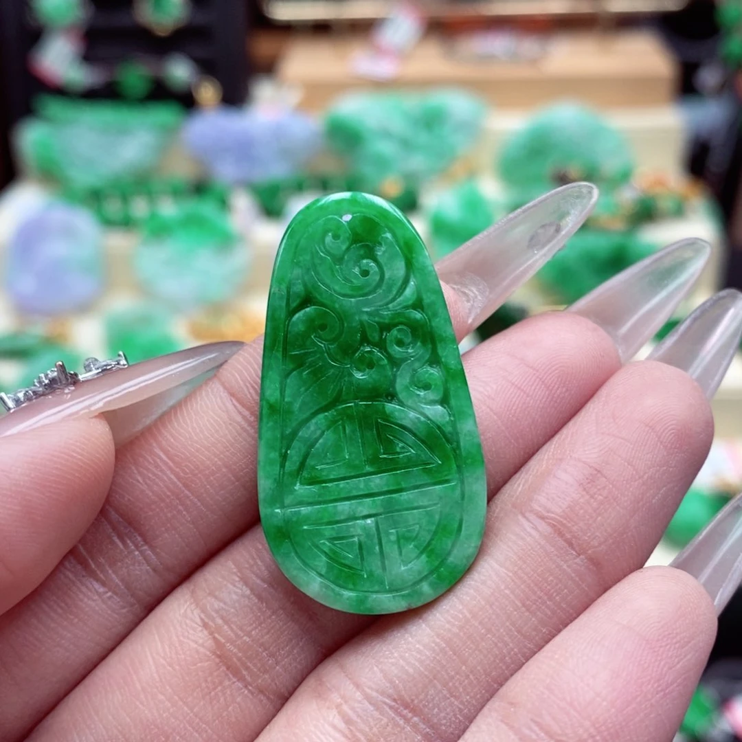 颈饰未镶嵌翡翠翡翠吊坠