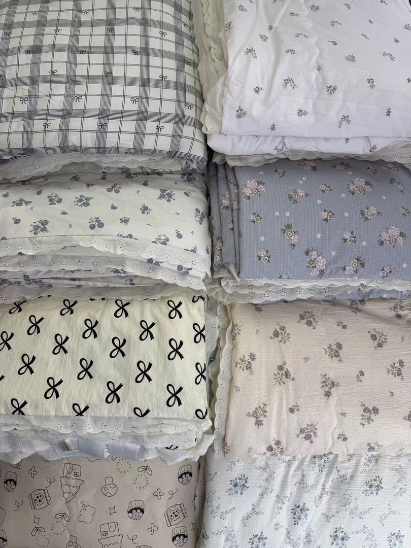 【新号开播】2025孤品白桃乌龙夏被柔软透气机洗花型不挑各种4