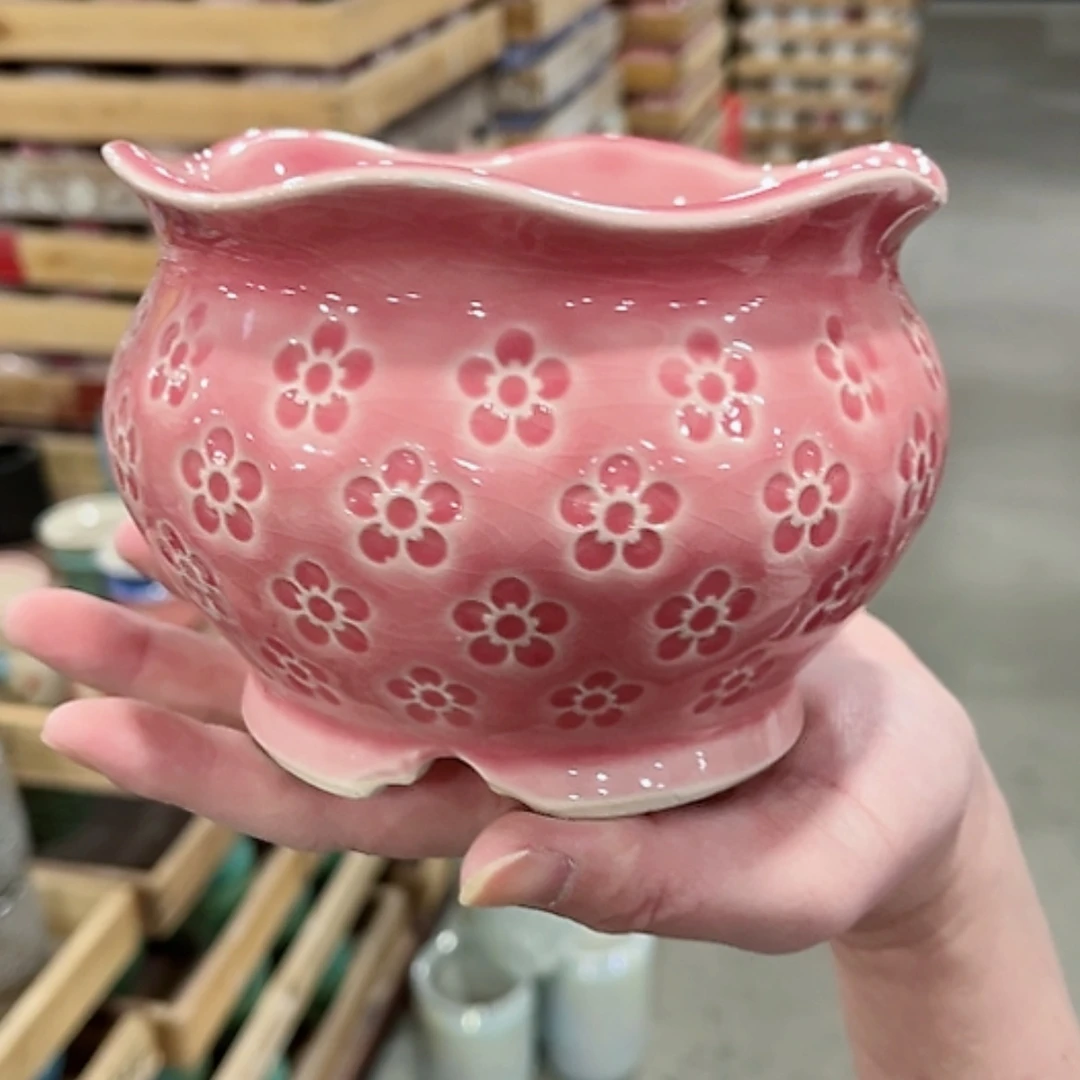 【闪购商品】陶瓷花盆