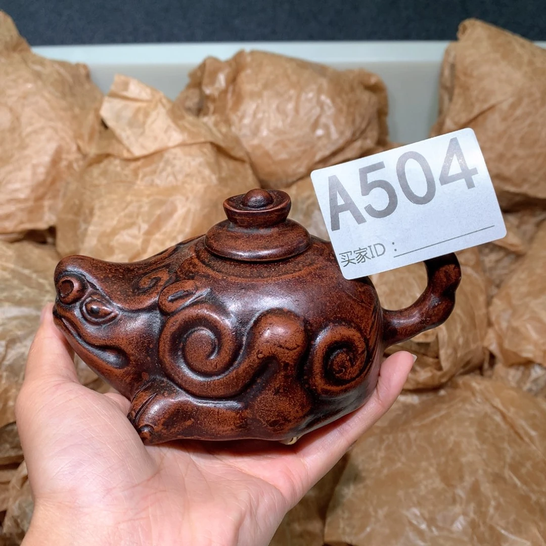 茶壶粗砂紫砂茶壶504