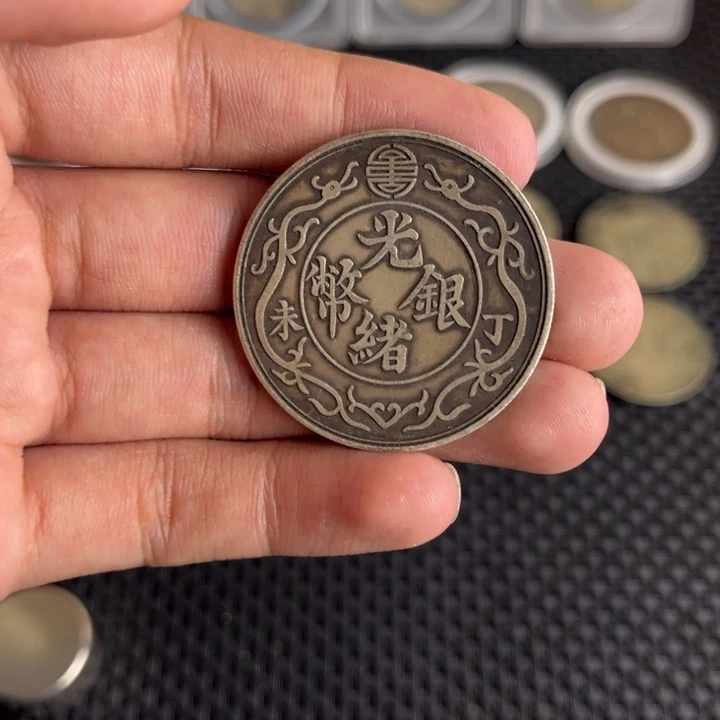 金属大头龙洋船洋工艺品