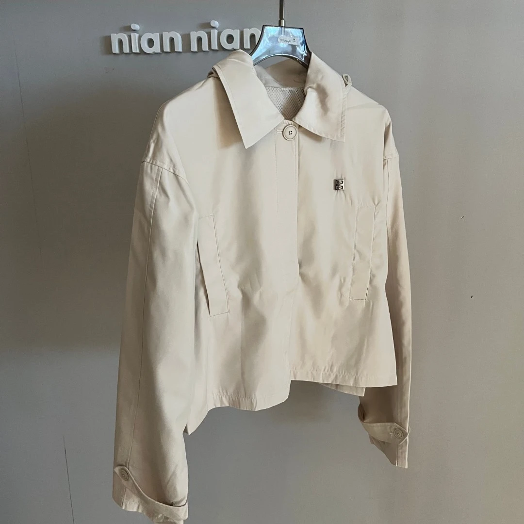 休闲百搭翻领外套yy01100