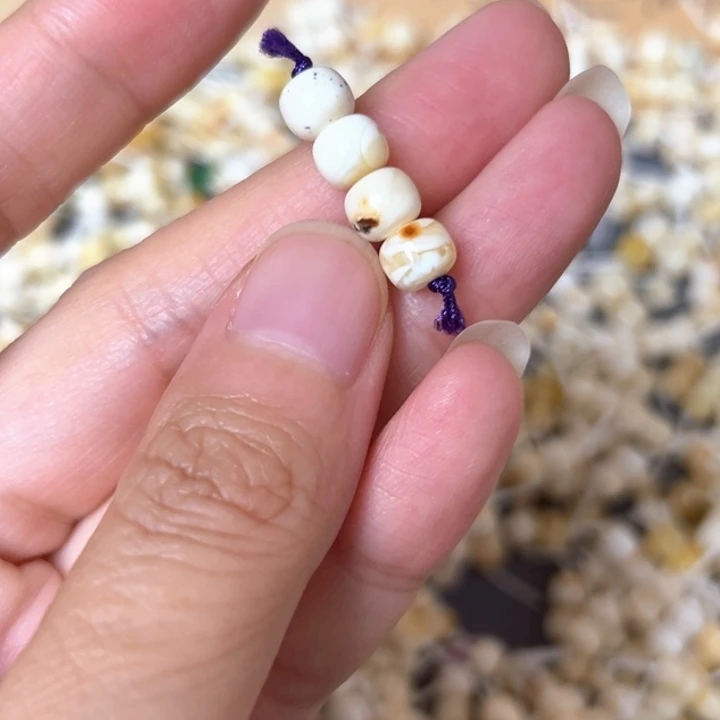 裸石蜜蜡未镶嵌6.5mm一组