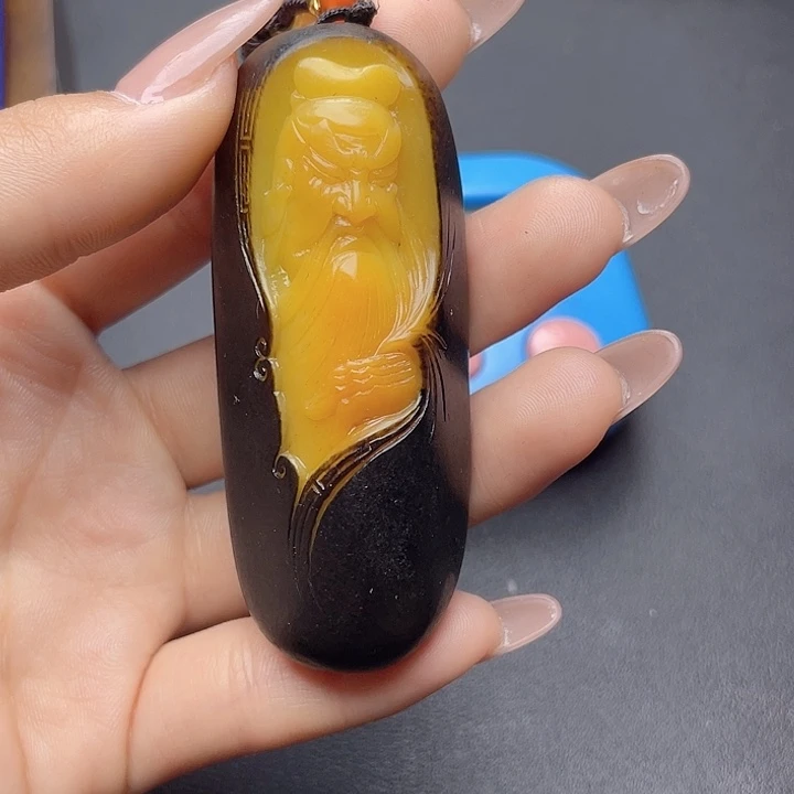 和田玉挂件未镶嵌大**魂T