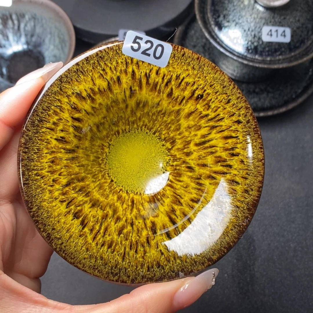 茶盏建窑建盏主人杯520