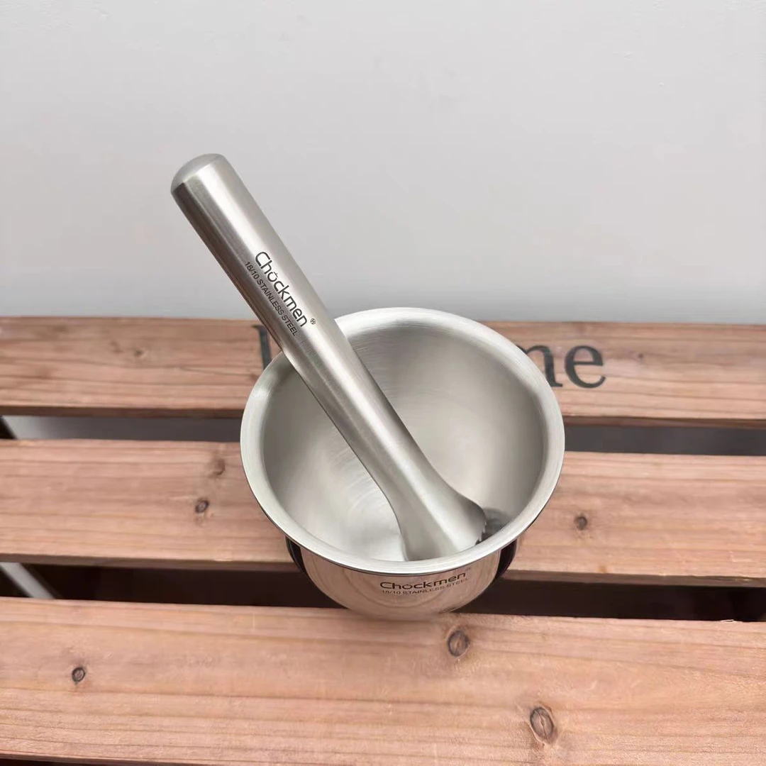 T259卓德铭9.5cm不锈钢捣蒜器