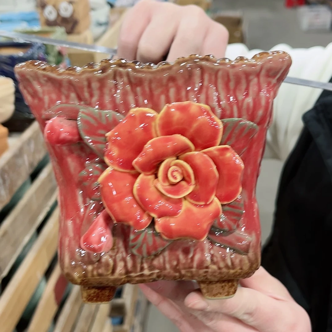 【闪购商品】陶瓷陶瓷多肉植物花盆