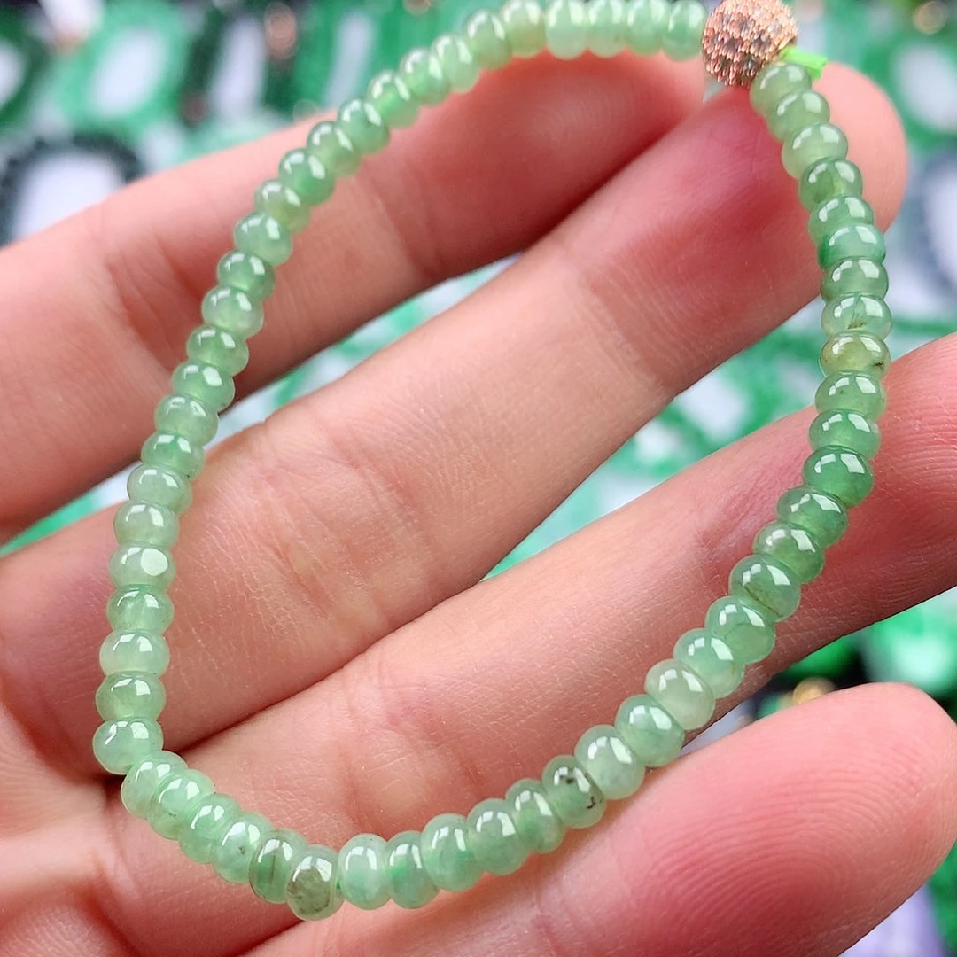 未镶嵌手链翡翠手串