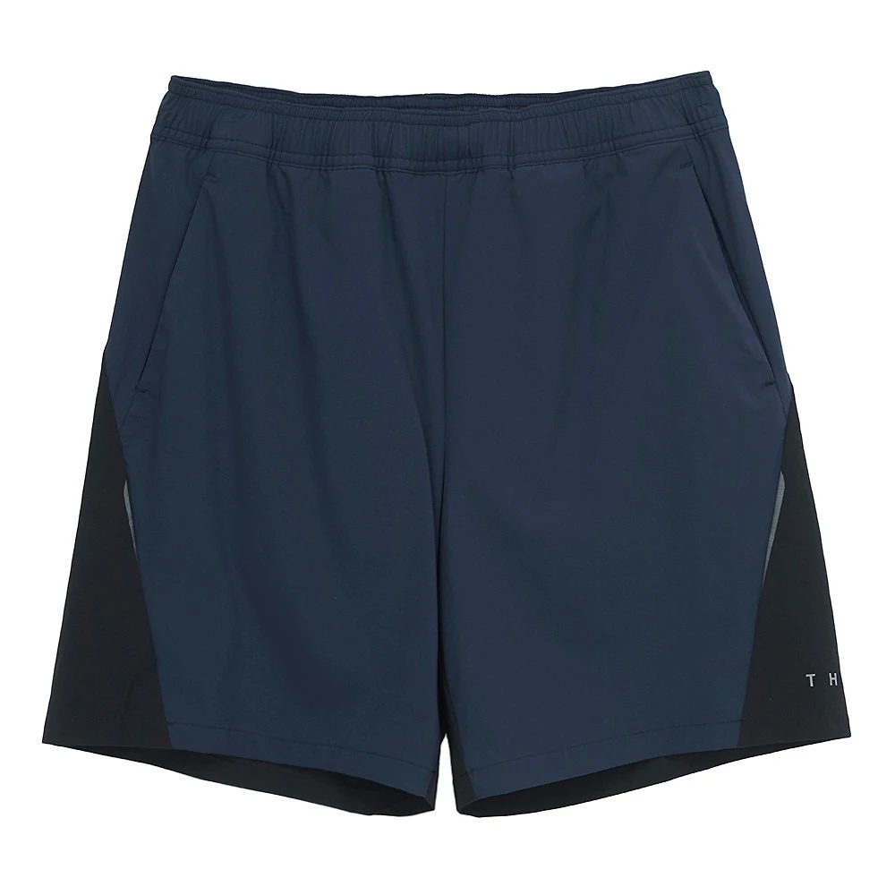 北面徽标冰感直筒休闲短裤