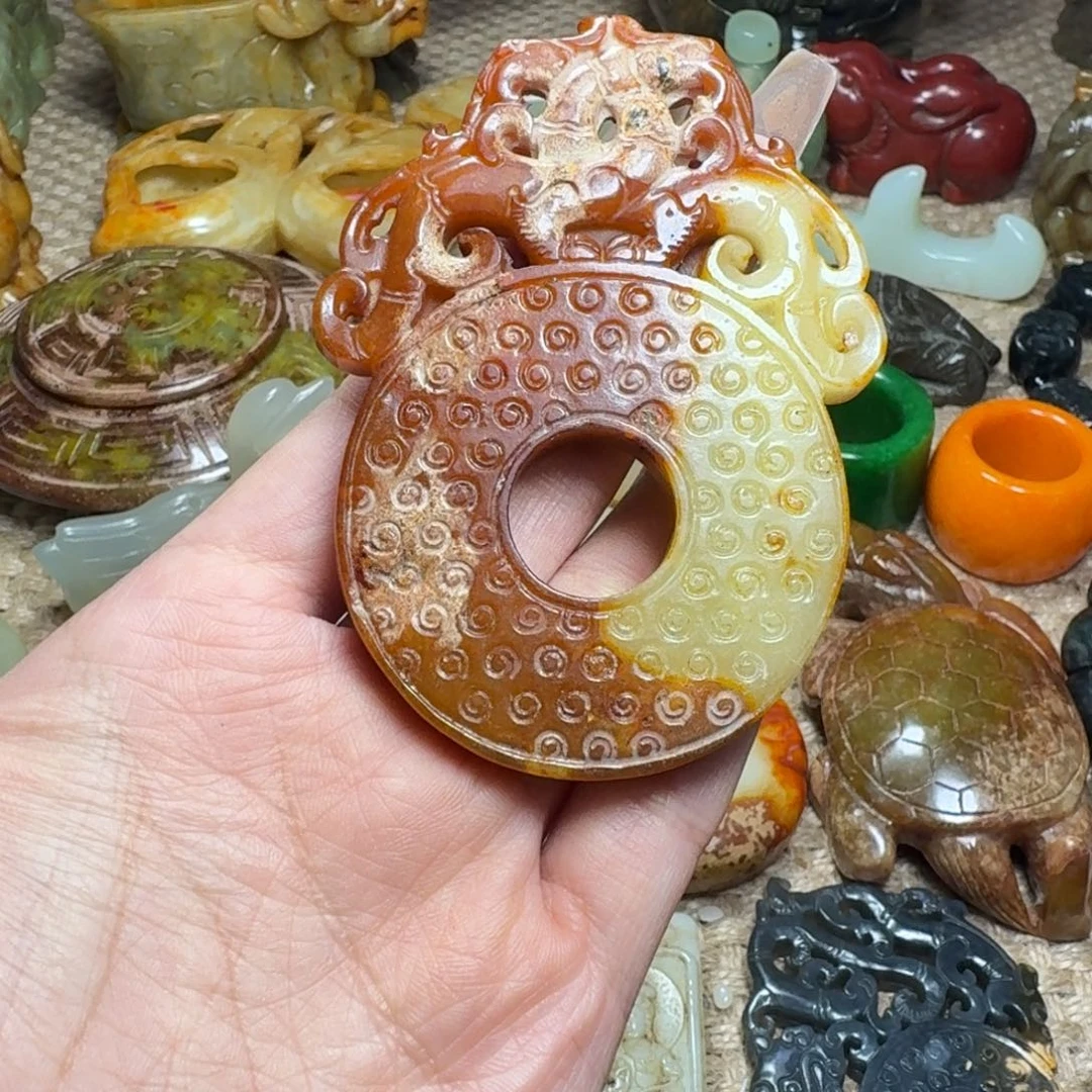 白玉菩提吊坠挂件