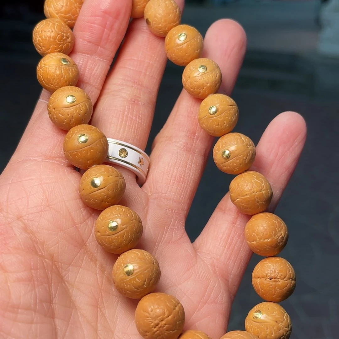 手串凤眼菩提12mm打钉凤眼