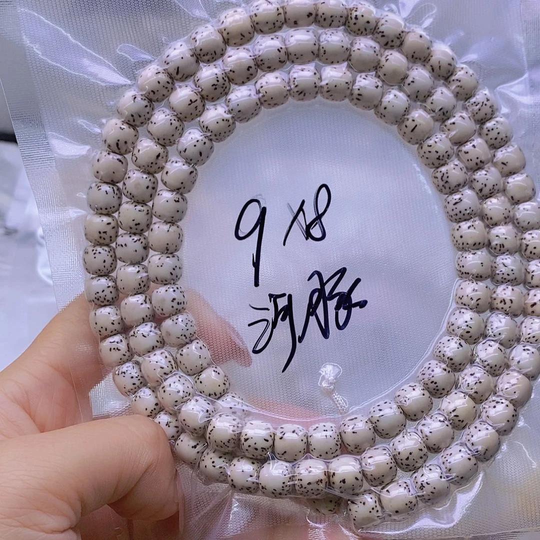 星月菩提手串欧*~原白