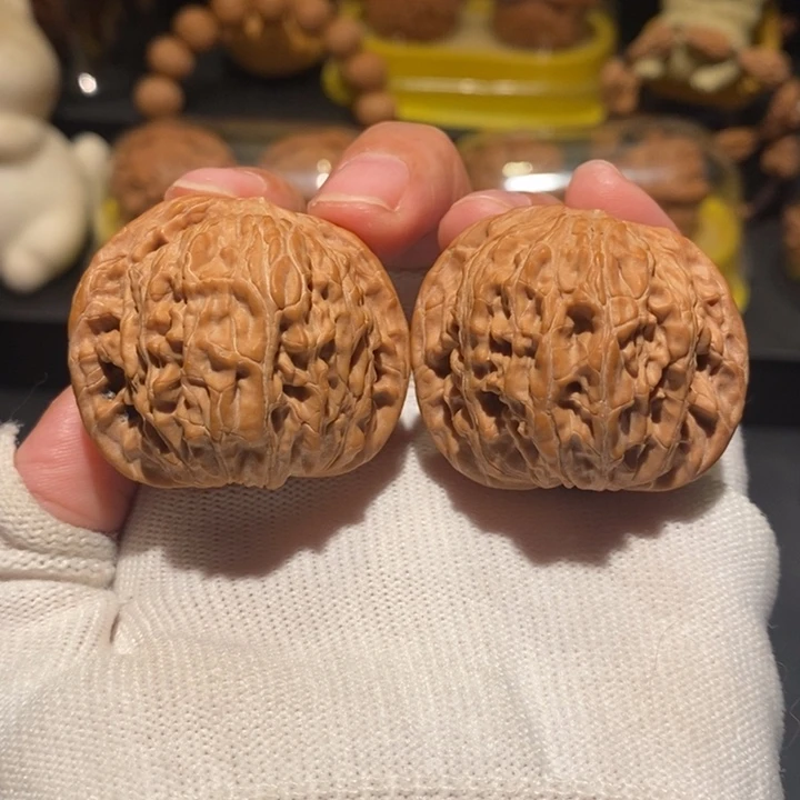 大叶紫檀（黑酸枝木类）文玩核桃39尺磨盘