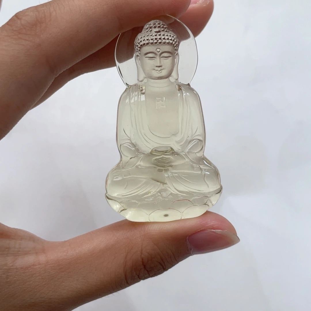 颈饰未镶嵌水晶定制如来吊坠