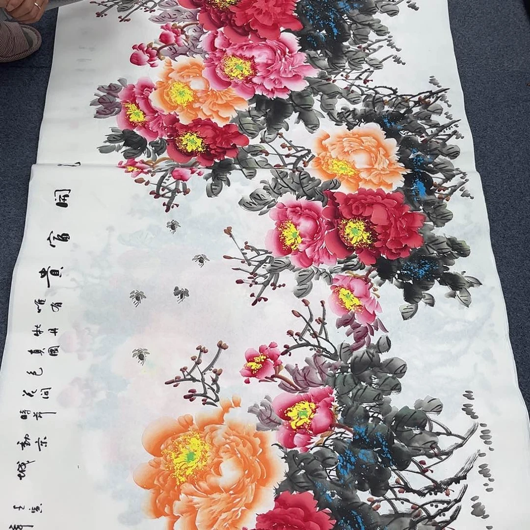 国画宣纸国画纯手绘作品