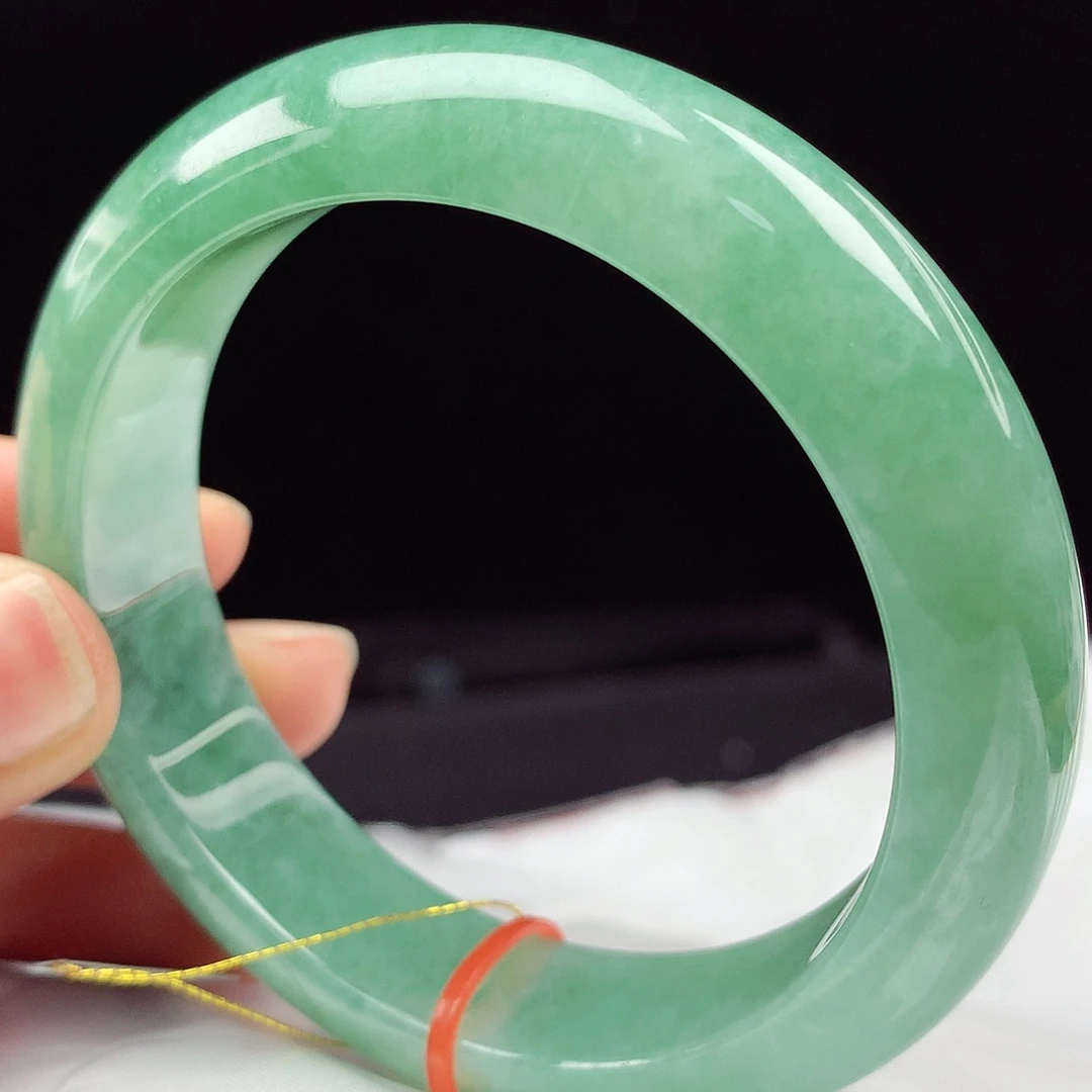 未镶嵌手镯翡翠56圈0278宽版