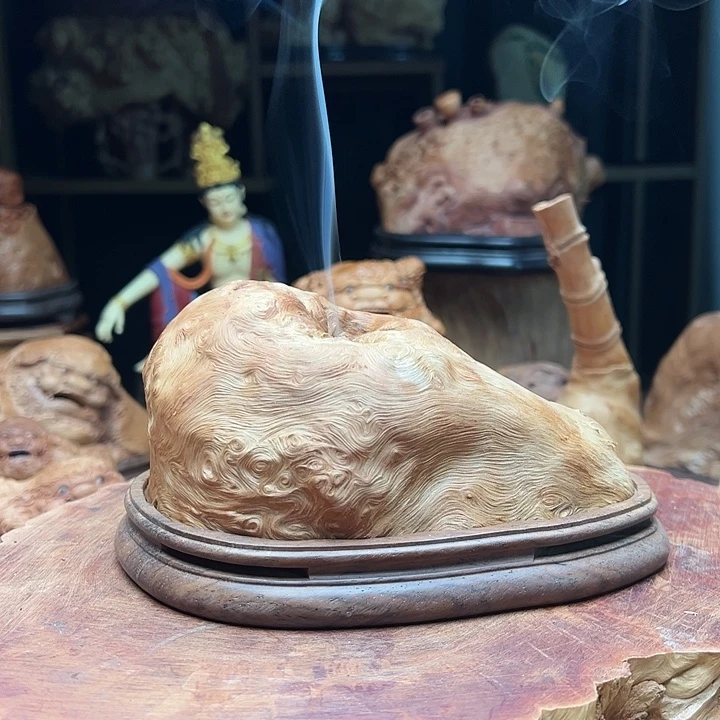 用***6荔枝木荔枝木随型香炉118