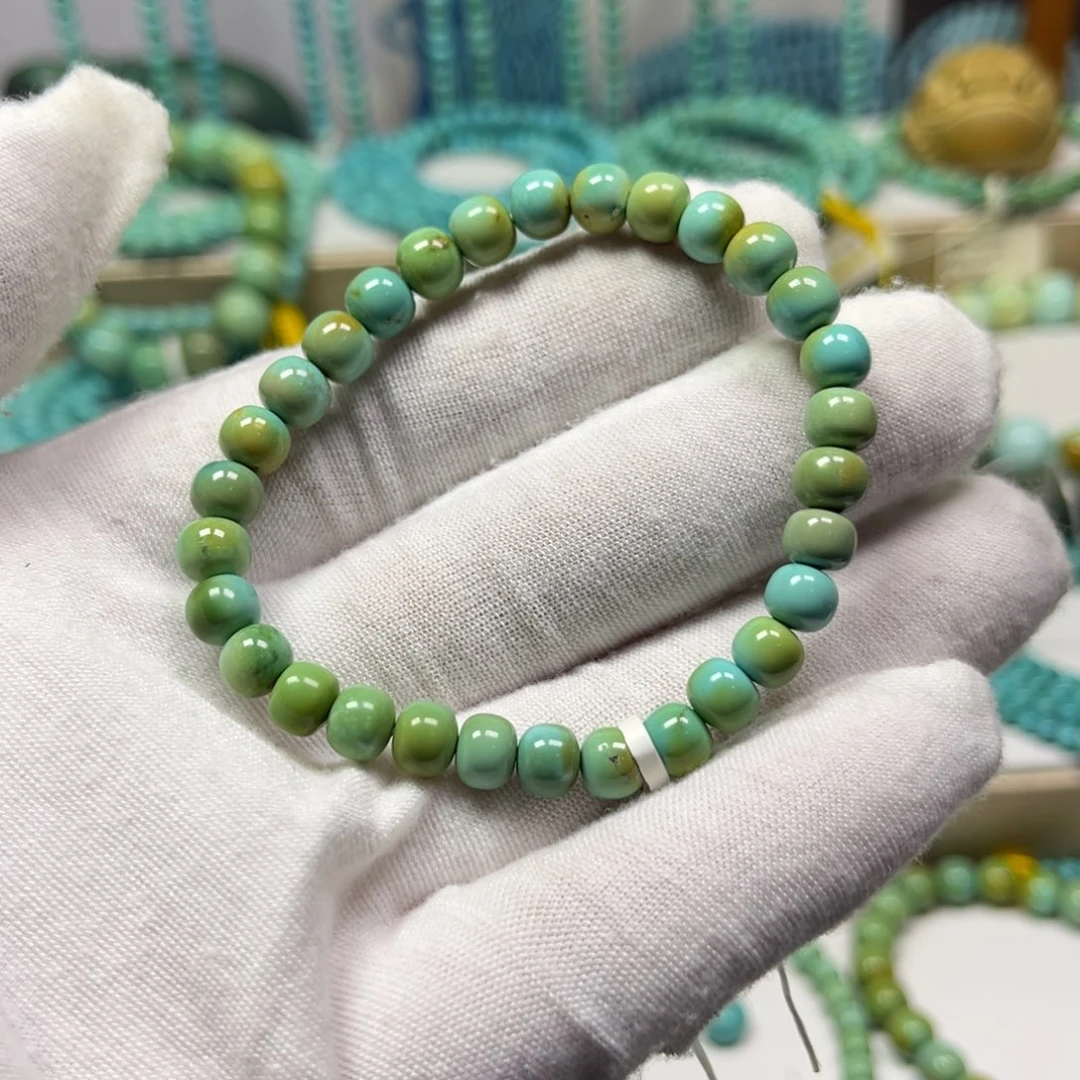 绿松石未镶嵌手链