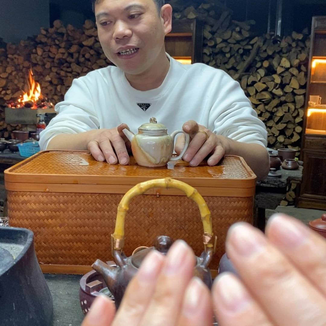 紫砂柴烧紫砂茶具
