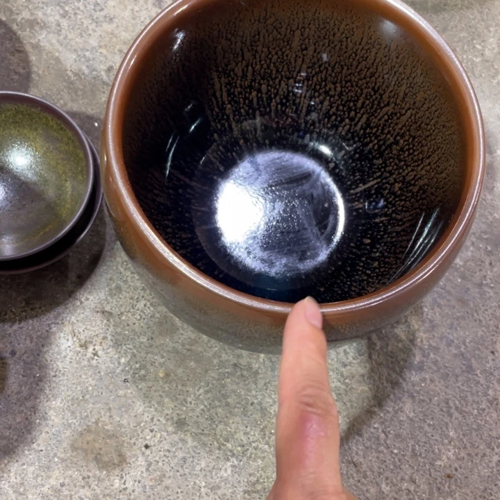_***阶茶盏建阳建盏微瑕茶洗