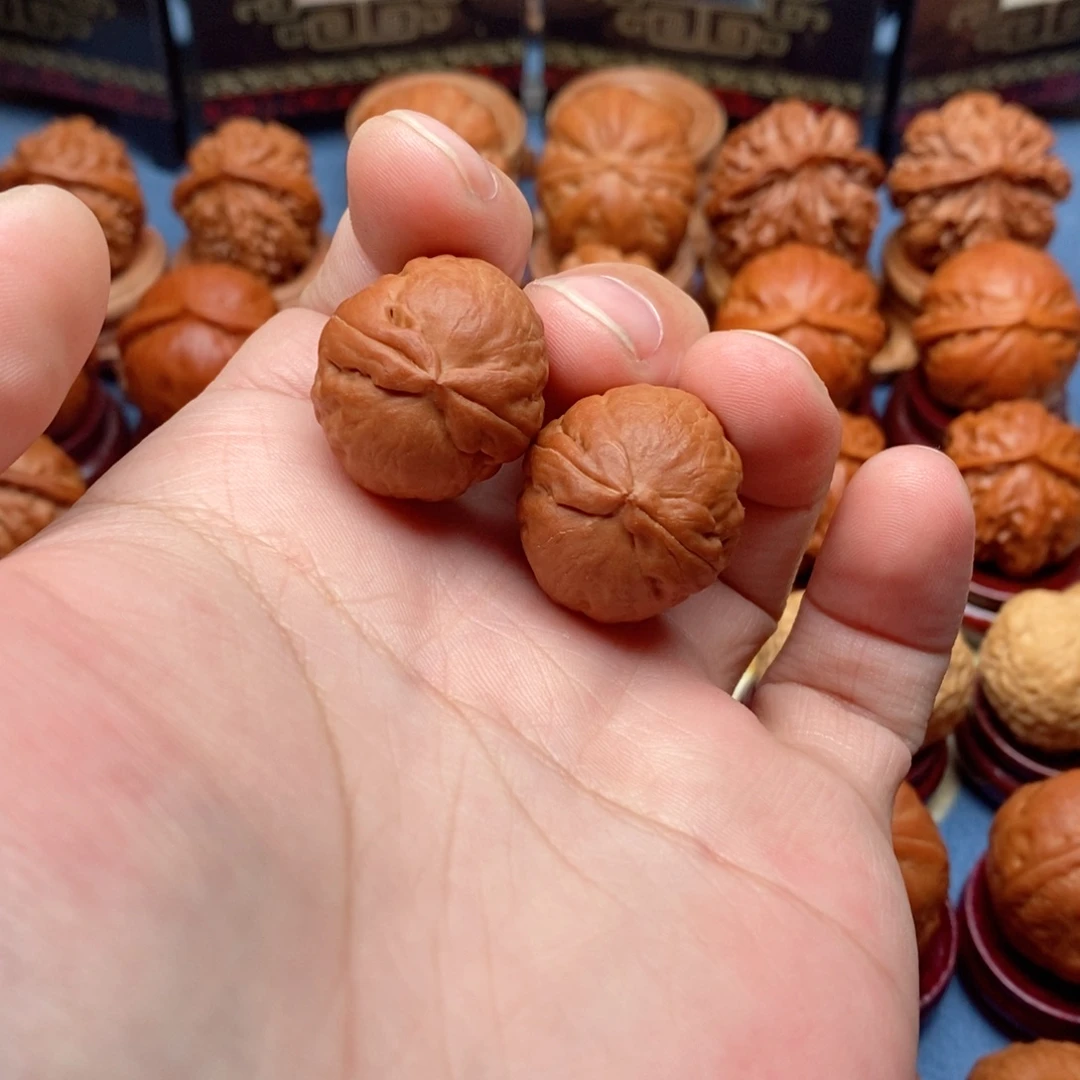 文玩核桃把件小光头